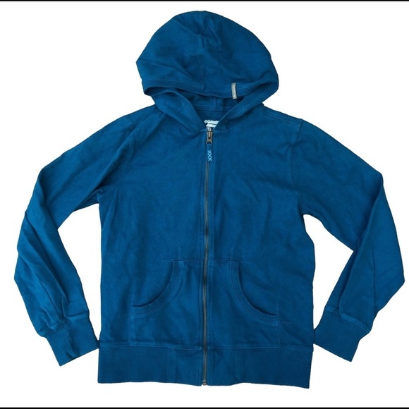 Columbia Blue zip up hoodie - Picture 1 of 5